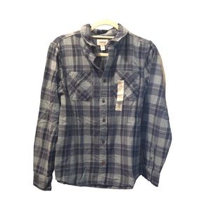 Boys flannel shirt size large. Never worn.